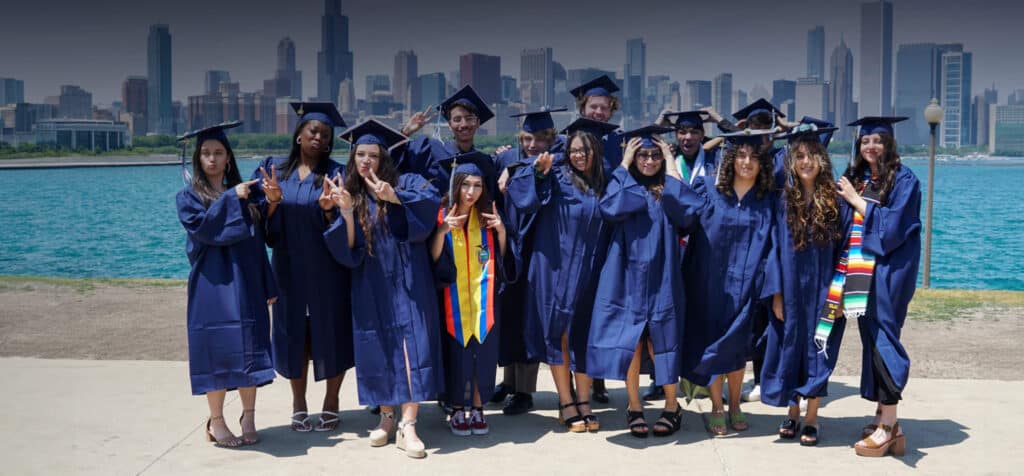 Alumni graduates of Bennett Day School in Chicago