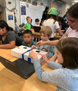 Students at Bennett Day's TESLab explore STEM through project-based learning