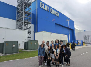Bennett Day Students visit Blue Origin to study astrophysics.